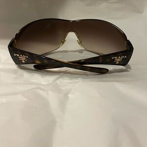 Vintage Prada Shield Sunglasses.